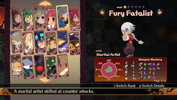 Disgaea 7 Vows of the Virtueless - Nintendo Switch