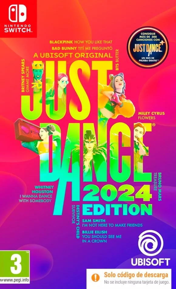 Carátula de Just Dance 2024 Edition