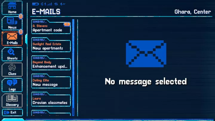 Lacuna - A Sci-Fi Noir Adventure