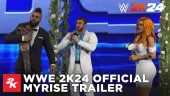 Tráiler de MyRISE para WWE 2K24