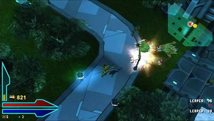 Alien Syndrome - PSP