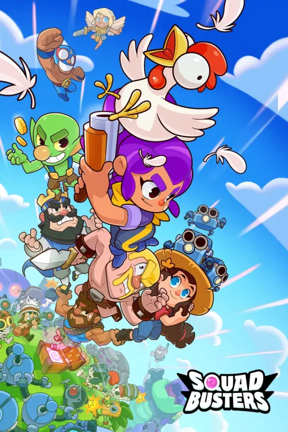 Carátula de Squad Busters