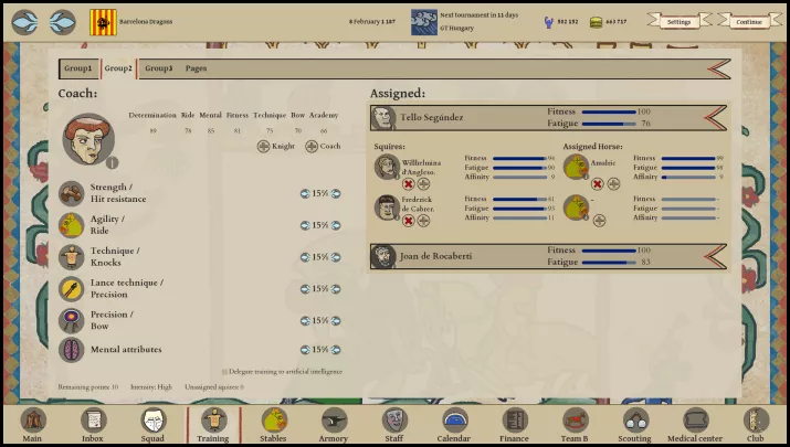 Jousting Manager - PC