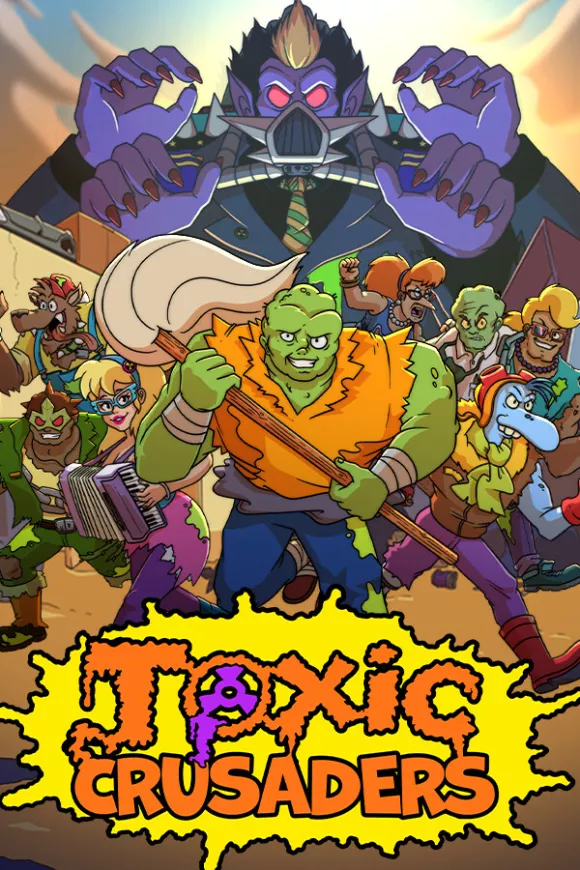 Carátula de Toxic Crusaders