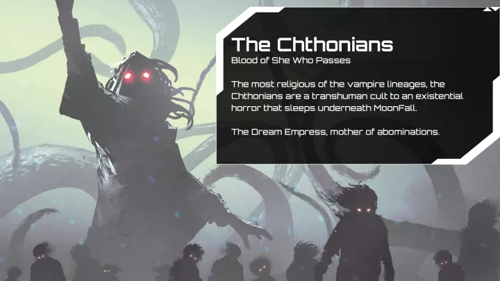 Vampire Syndicate Gangs of Moonfall