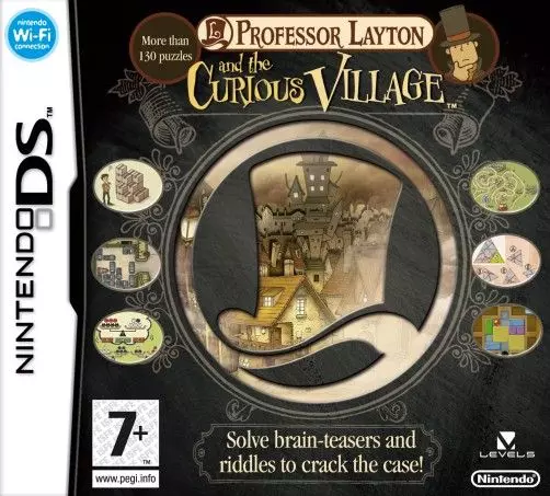 Carátula de Profesor Layton y la Villa Misteriosa