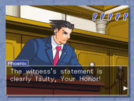 Phoenix Wright Ace Attorney - Wii