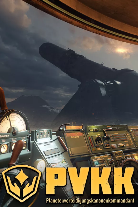 Carátula de PVKK: Planetenverteidigungskanonenkommandant
