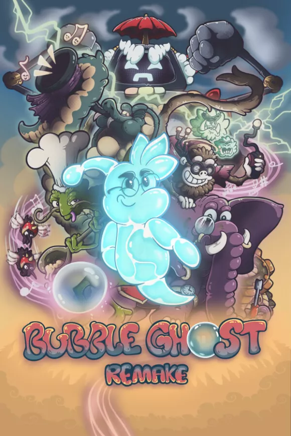Carátula de Bubble Ghost: Remake