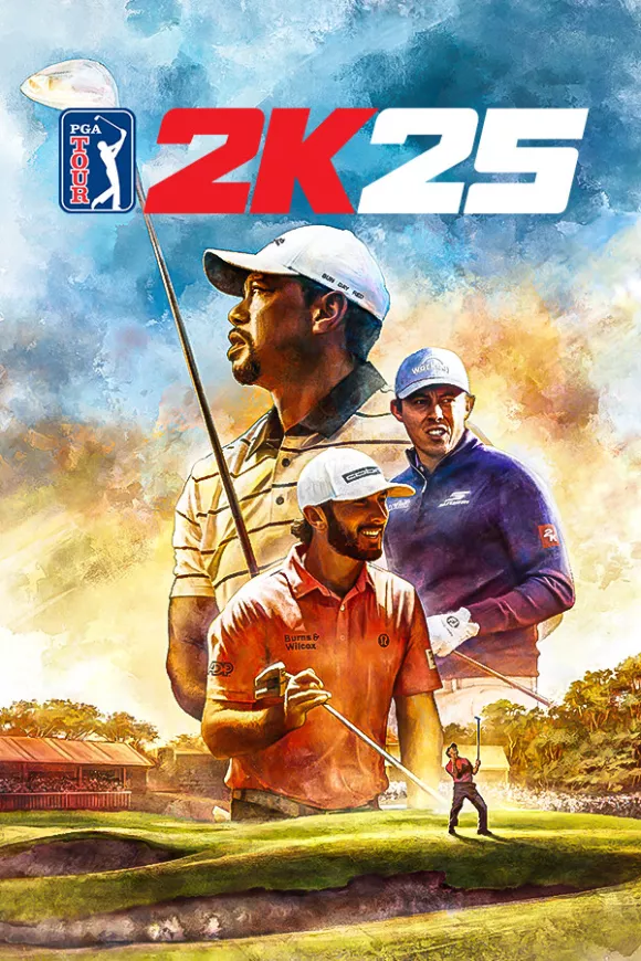 Carátula de PGA TOUR 2K25