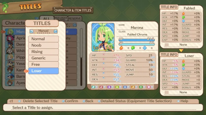 Phantom Brave The Lost Hero - Nintendo Switch