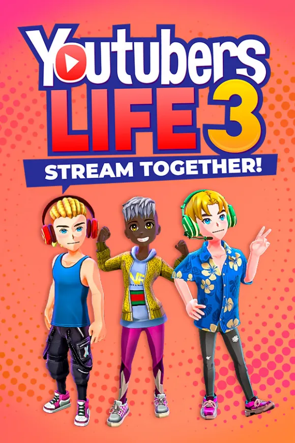 Carátula de Youtubers Life 3 - Stream Together