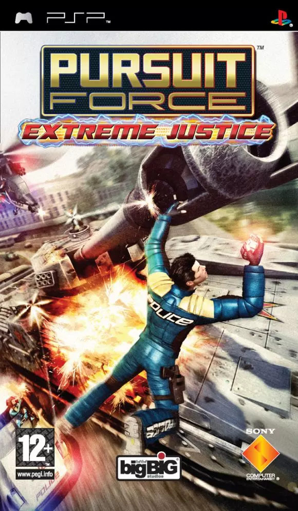 Carátula de Pursuit Force: Extreme Justice