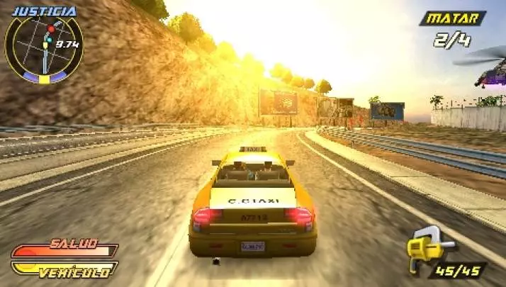 Pursuit Force Extreme Justice - PSP