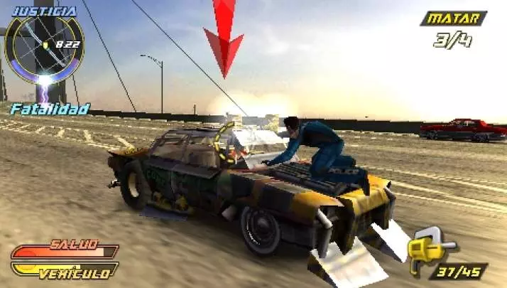 Pursuit Force Extreme Justice - PSP