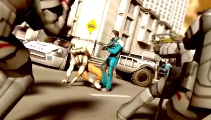 Pursuit Force Extreme Justice - PSP