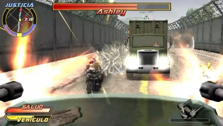 Pursuit Force Extreme Justice - PSP