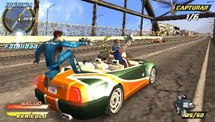 Pursuit Force Extreme Justice - PSP