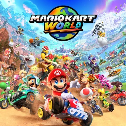 Carátula de Mario Kart World