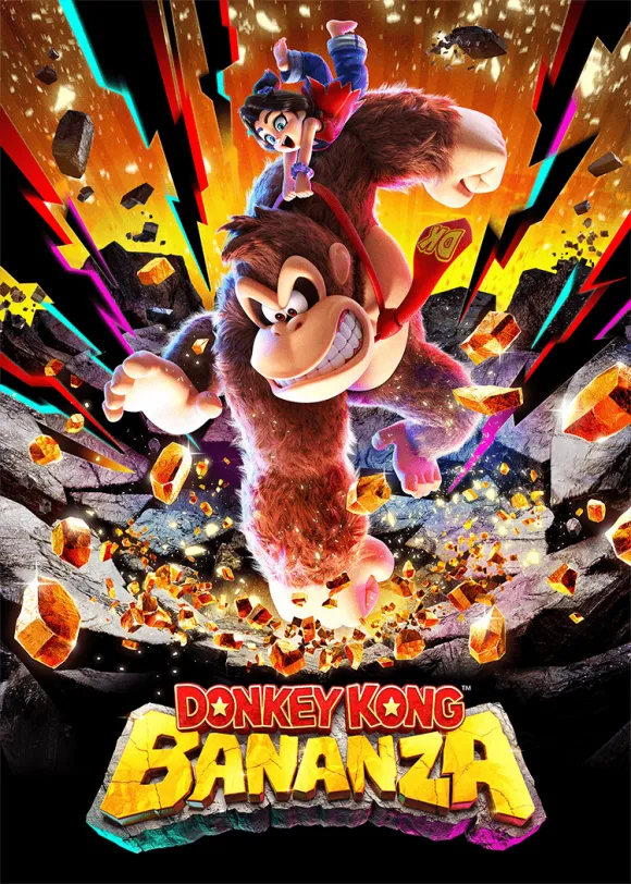 Carátula de Donkey Kong Bananza