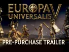 Tráiler y fecha de Europa Universalis V