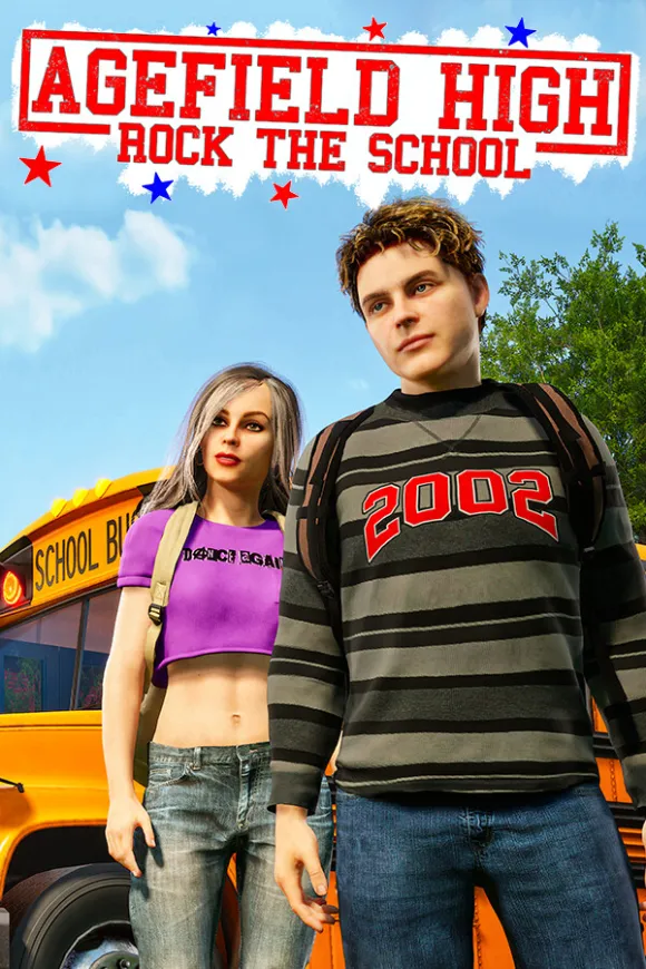 Carátula de Agefield High: Rock the School