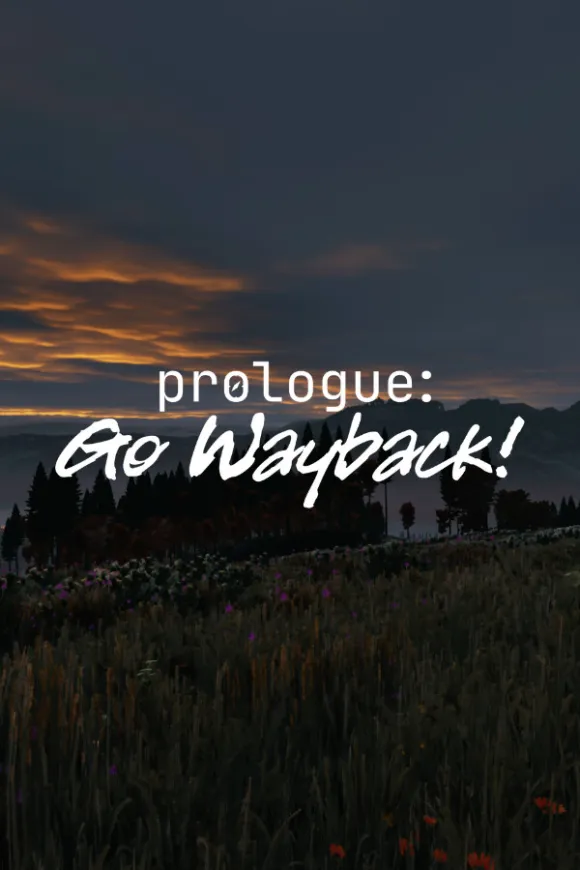 Carátula de Prologue: Go Wayback!