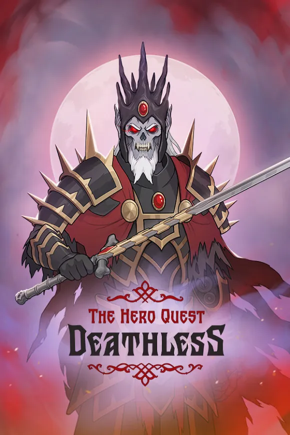 Carátula de Deathless. The Hero Quest