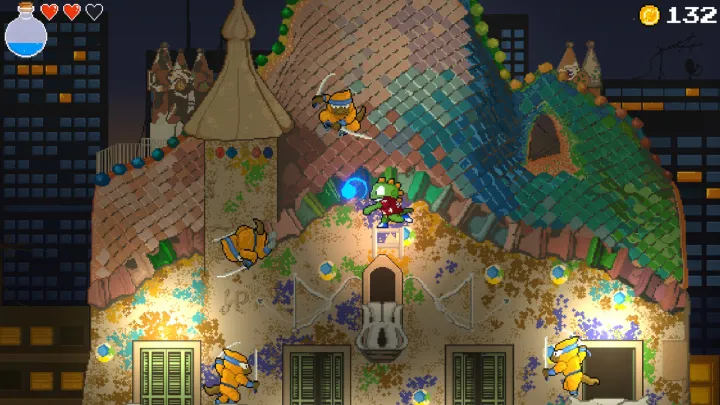 Dinopunk the Cacops adventure