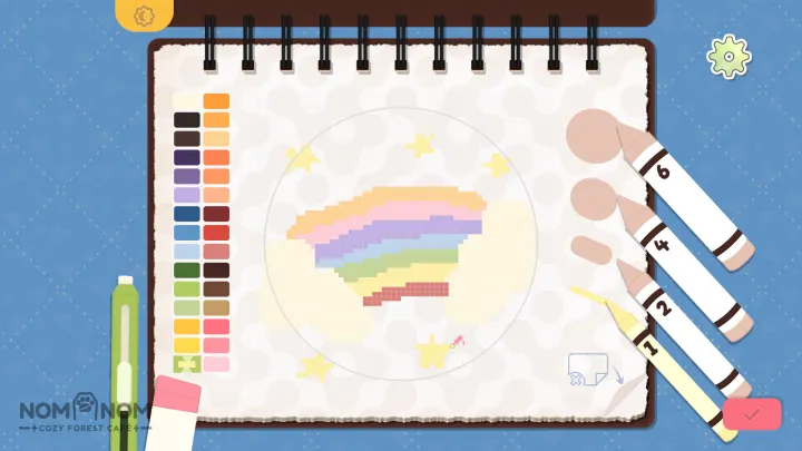 Nom Nom Cozy Forest Café