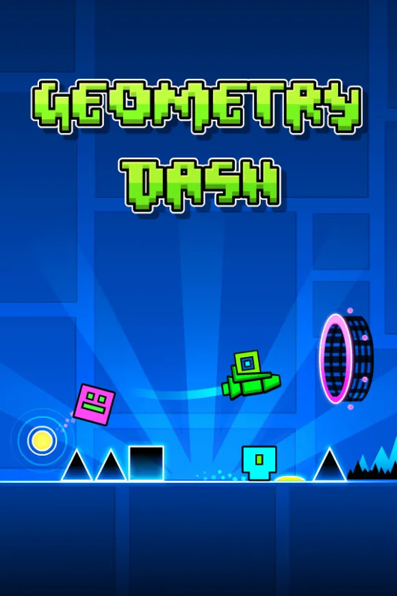 Carátula de Geometry Dash