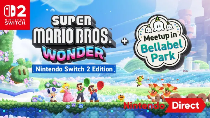 Super Mario Bros. Wonder – Nintendo Switch 2 Edition + Encuentro en el Parque Belabel - Nintendo Switch 2