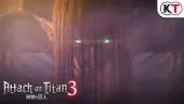 Tráiler de anuncio de Attack on Titan 3 - A.O.T.3