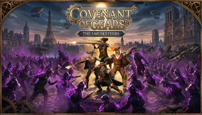 Covenant of Gears The Three Musketeers