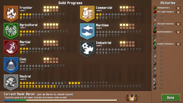 Combolands: Roguelike Citybuilder