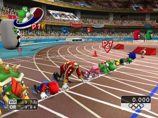 Mario y Sonic en los Juegos Olímpicos