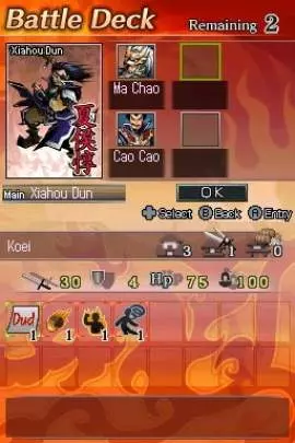 Dynasty Warriors Fighter's Battle