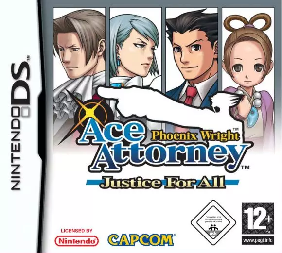 Carátula de Phoenix Wright: Justice for All