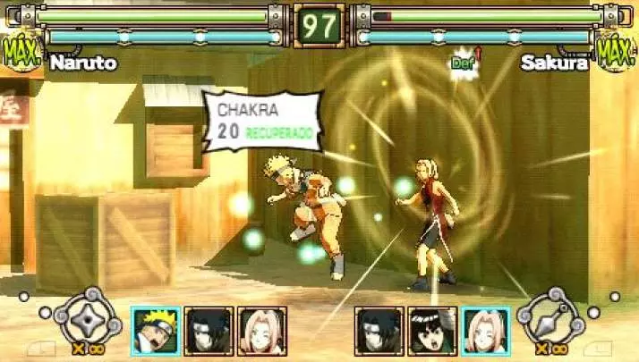 Naruto Ultimate Ninja Heroes - PSP