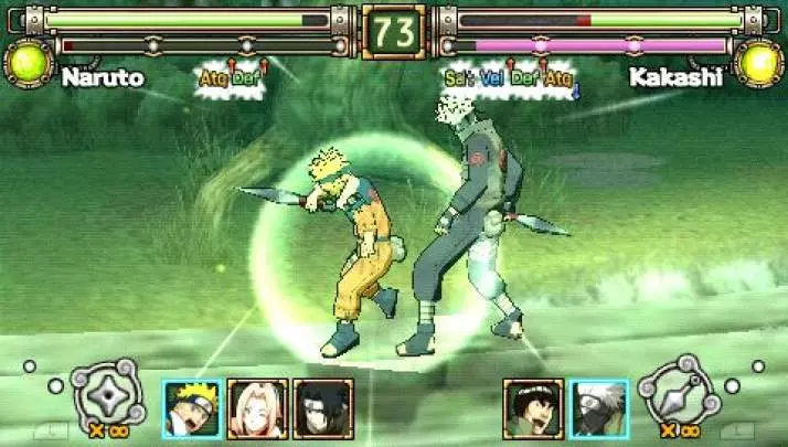 Naruto Ultimate Ninja Heroes - PSP