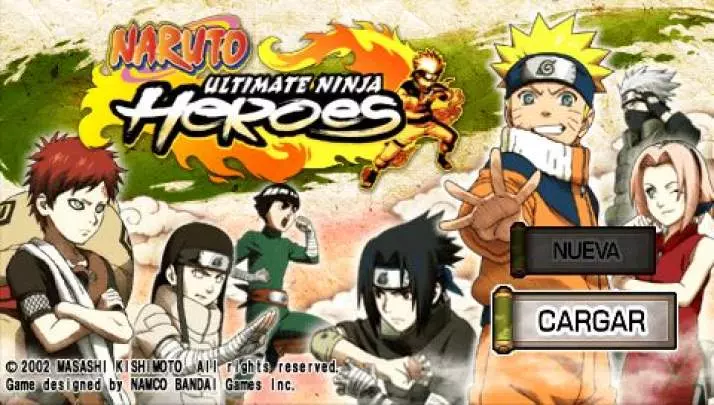 Naruto Ultimate Ninja Heroes - PSP