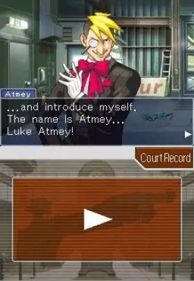 Ace Attorney Trials and Tribulations - DS