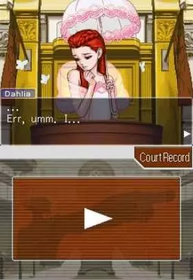 Ace Attorney Trials and Tribulations - DS