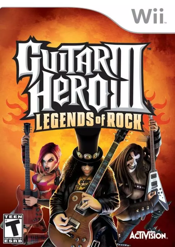 Carátula de Guitar Hero 3