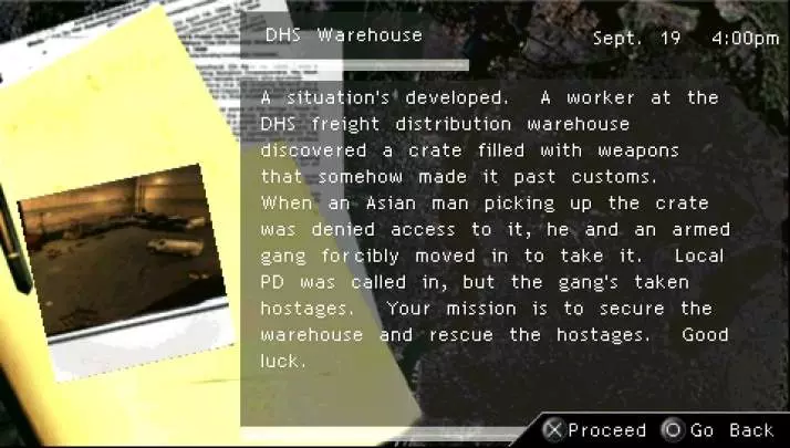 SWAT Target Liberty - PSP