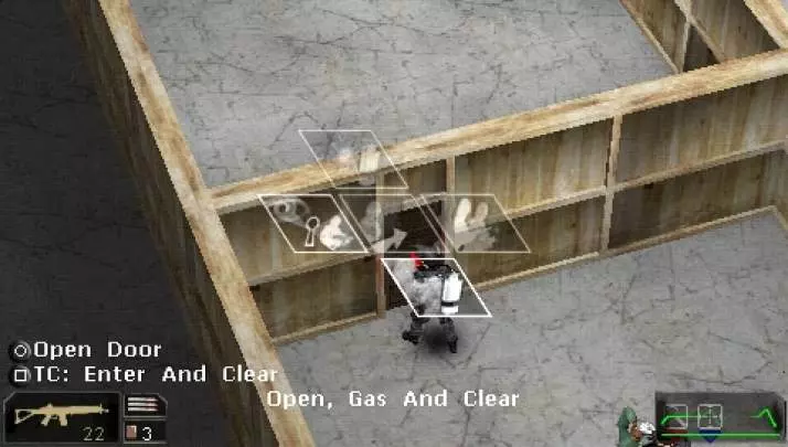 SWAT Target Liberty - PSP