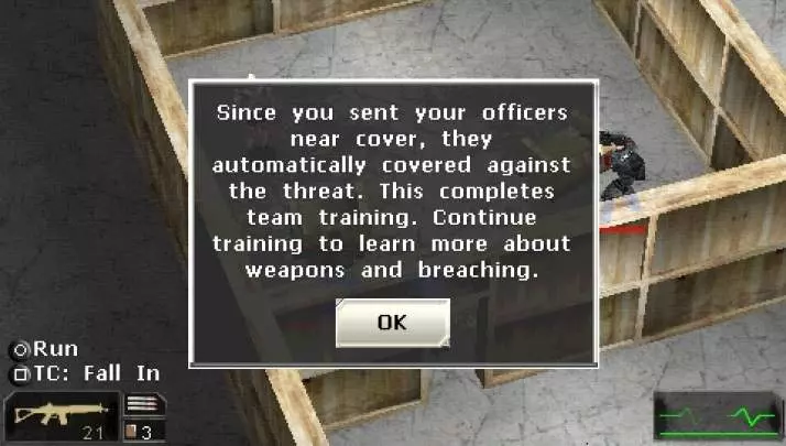 SWAT Target Liberty - PSP