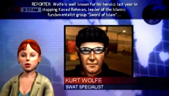 SWAT Target Liberty - PSP