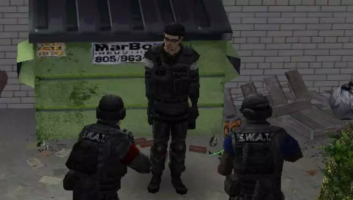 SWAT Target Liberty - PSP