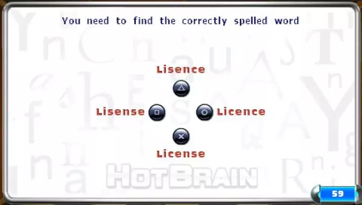 Hot Brain Fire up Your Mind - PSP